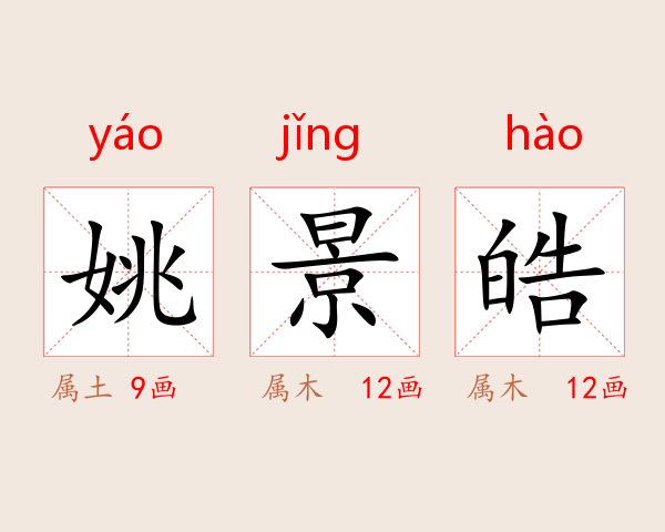 姚景皓
