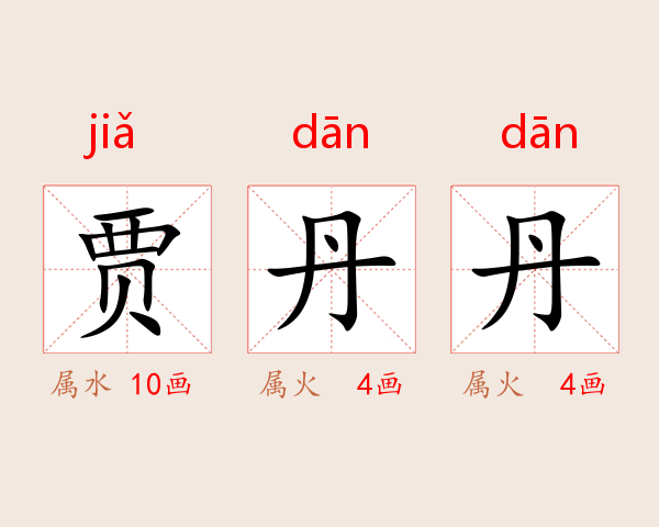 贾丹丹
