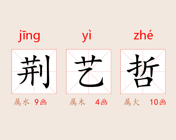 荆艺哲