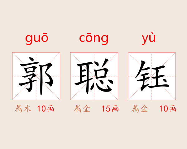 郭聪钰