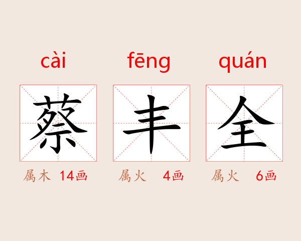 蔡丰全