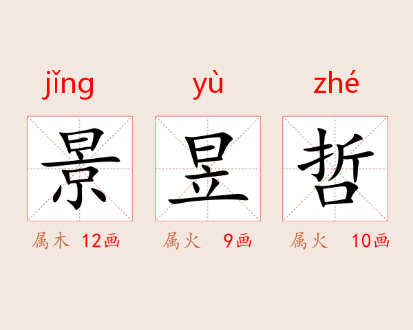 景昱哲