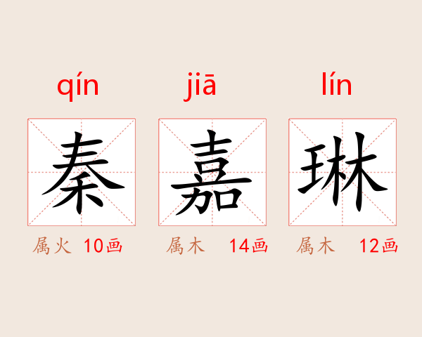 秦嘉琳