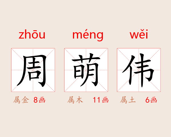 周萌伟