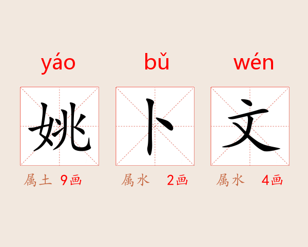 姚卜文