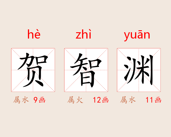 贺智渊
