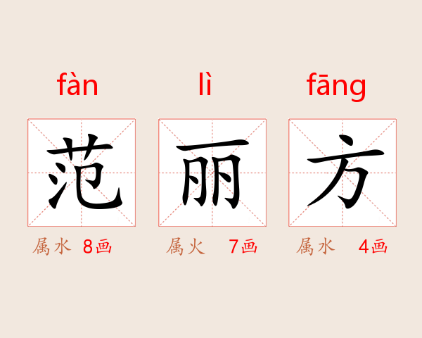 范丽方