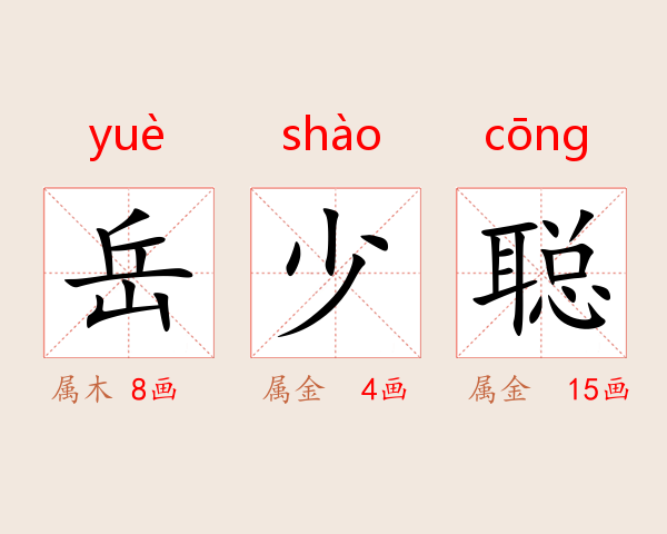 岳少聪