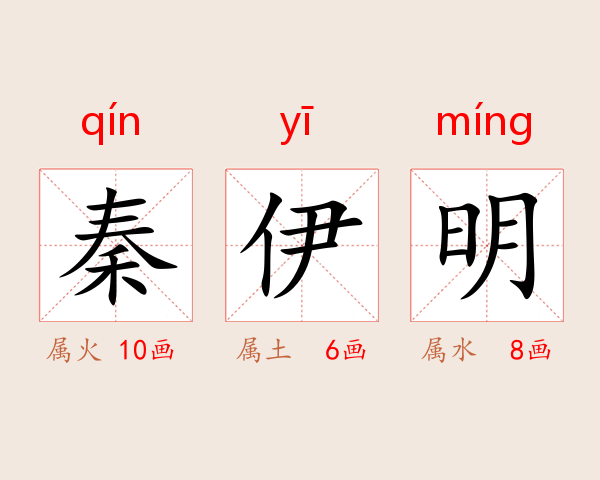 秦伊明