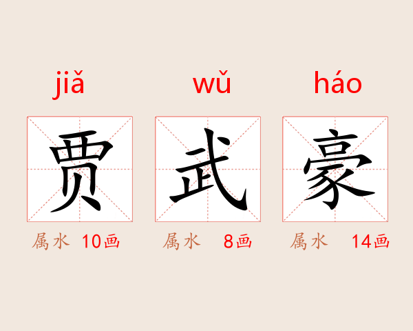 贾武豪