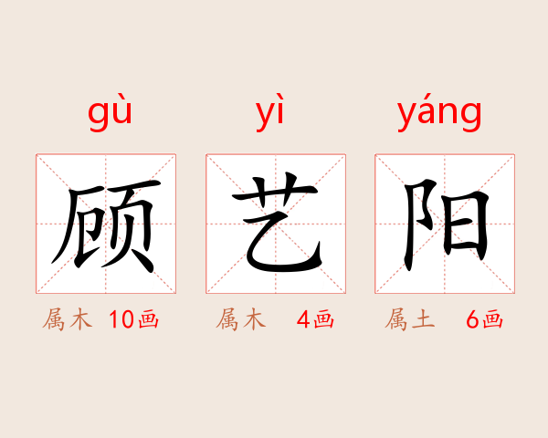 顾艺阳