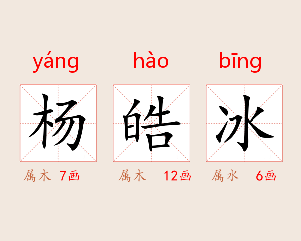 杨皓冰