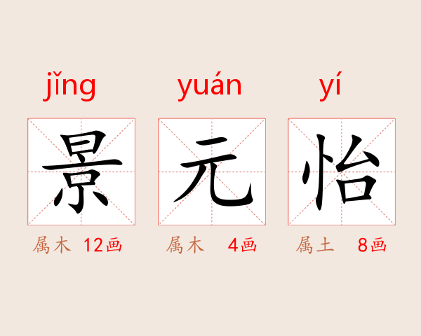 景元怡