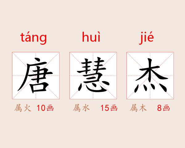 唐慧杰