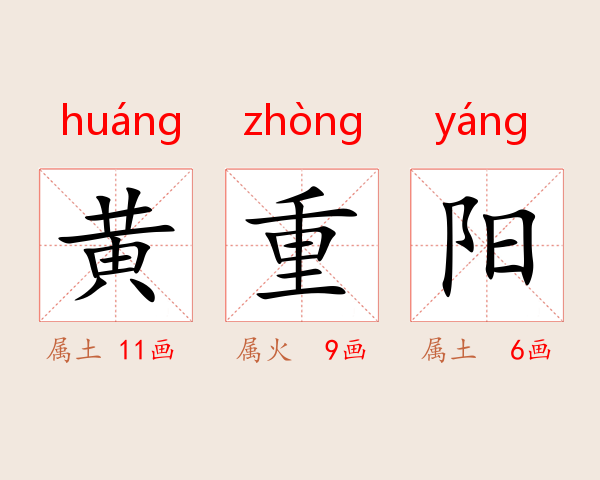 黄重阳