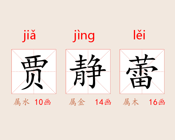 贾静蕾