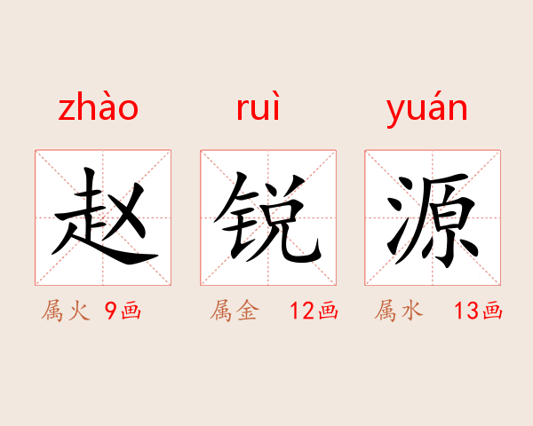 赵锐源
