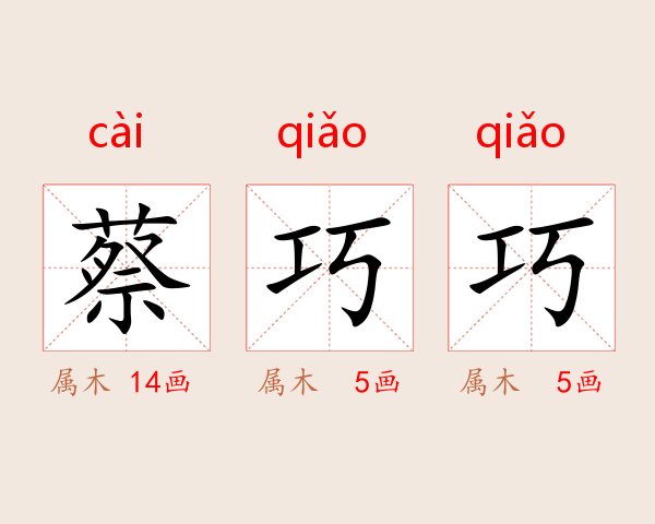 蔡巧巧