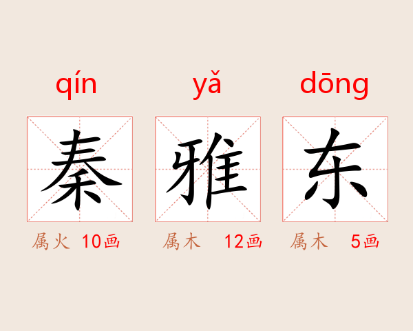 秦雅东