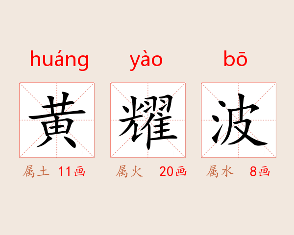 黄耀波