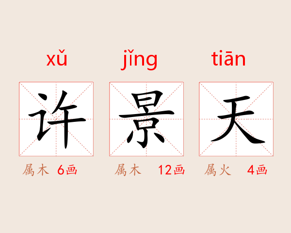 许景天