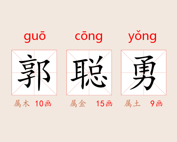 郭聪勇