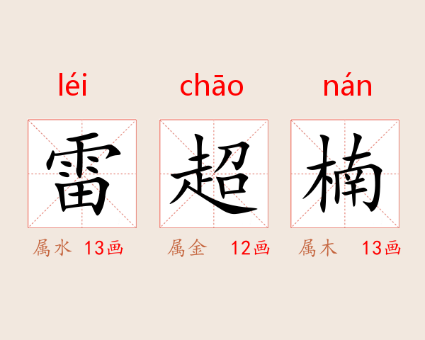 雷超楠
