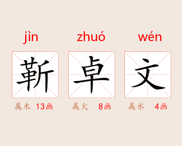 靳卓文