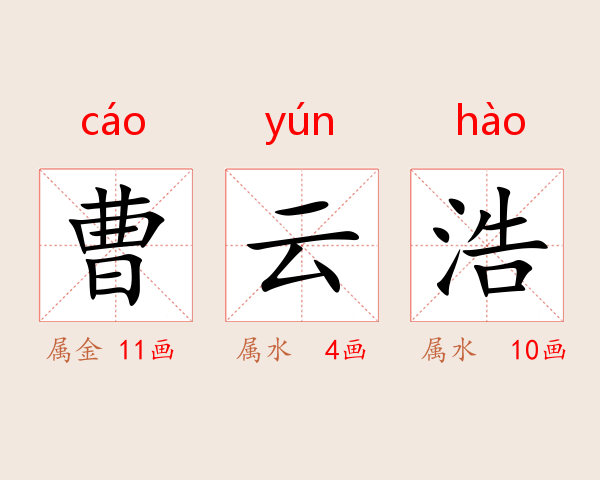 曹云浩