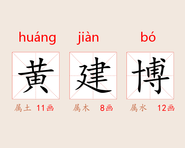 黄建博