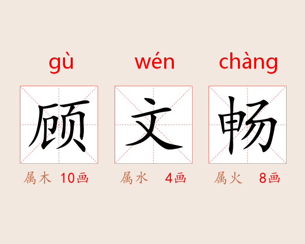 顾文畅