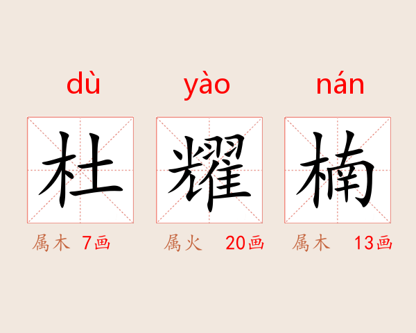 杜耀楠