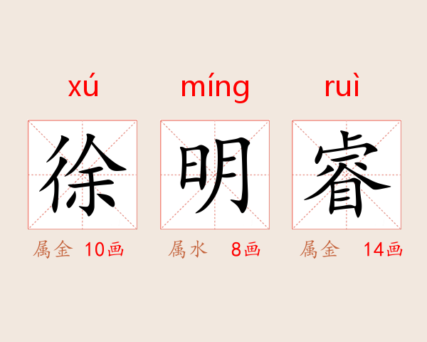 徐明睿