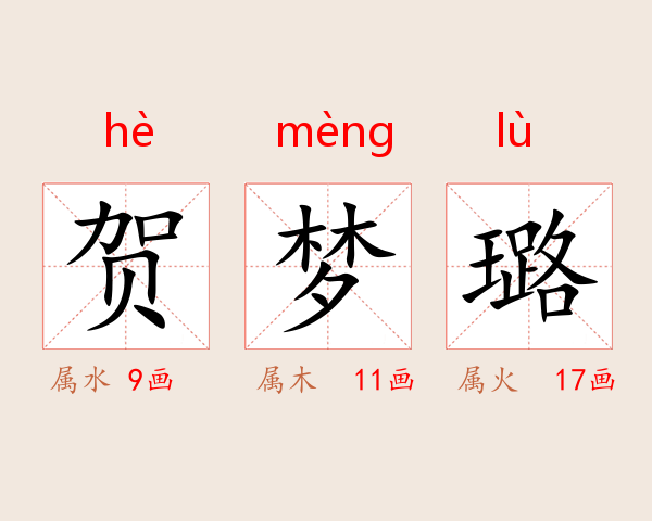 贺梦璐
