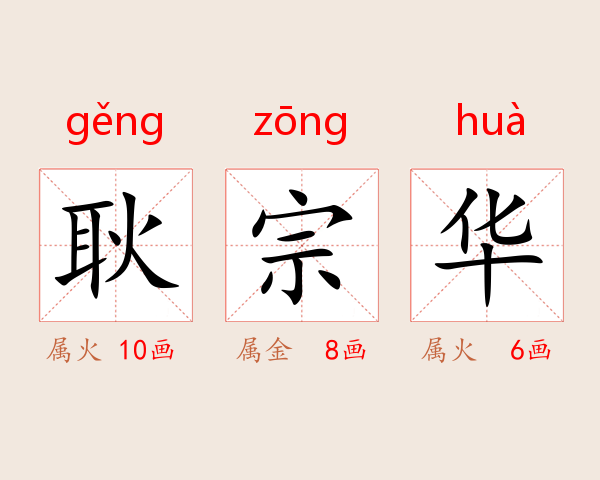 耿宗华