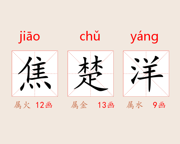 焦楚洋