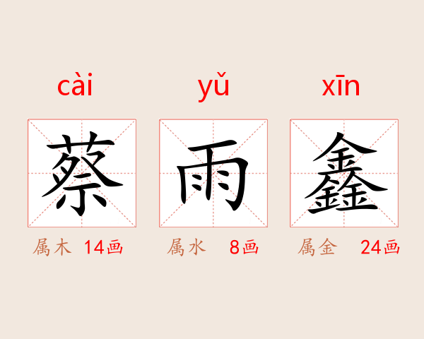 蔡雨鑫