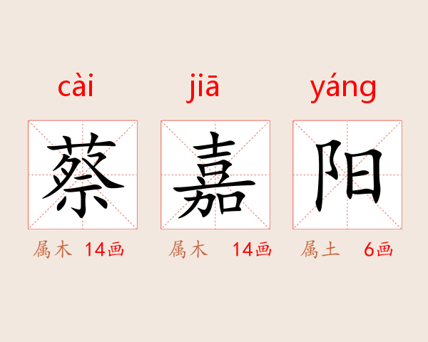 蔡嘉阳