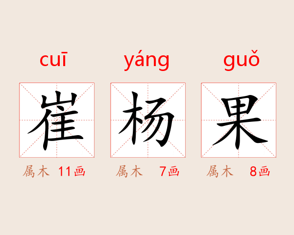 崔杨果