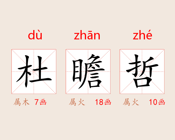 杜瞻哲
