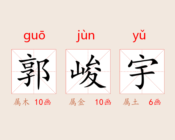 郭峻宇