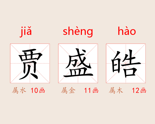 贾盛皓
