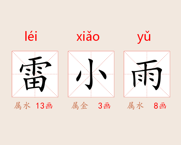 雷小雨