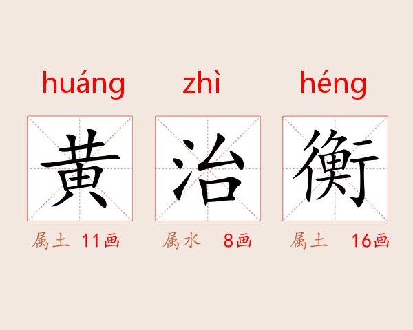 黄治衡