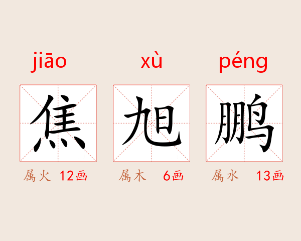 焦旭鹏