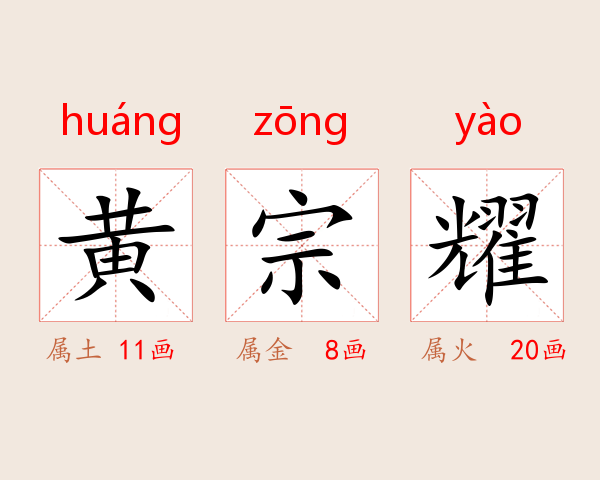 黄宗耀