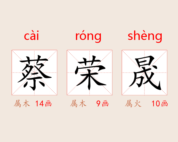 蔡荣晟
