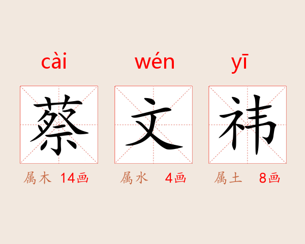 蔡文祎