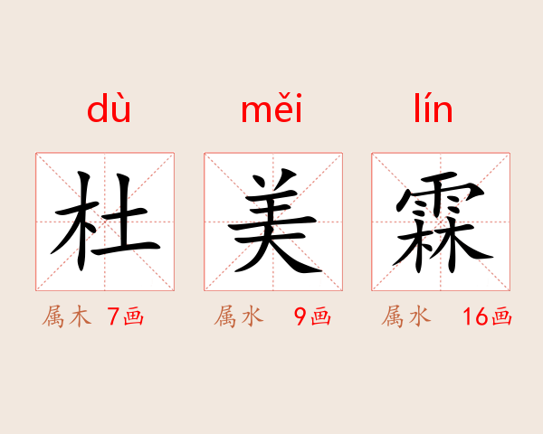 杜美霖