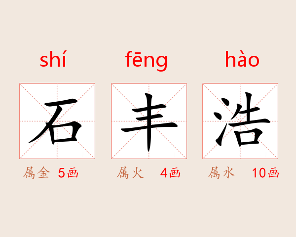 石丰浩